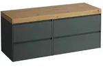 Waschtischunterbau+Waschtischplatte (MODULAR SYSTEM) LANI 495x1370x580 ohne