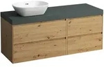 Waschtischunterbau+Waschtischplatte (MODULAR SYSTEM) LANI 495x1370x580 mit Ausschnitt