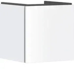 Hansgrohe Xilesa E Waschtischunterschrank, Mattwei&szlig;, 480x470 mm, 1 Schubkasten,