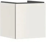 Hansgrohe Xilesa E Waschtischunterschrank, Sandbeige Matt, 480x470 mm, 1 Schubkasten,
