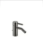 Dornbracht META Bidet-Einhandbatterie mit Ablaufgarnitur - Dark Chrome
