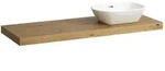 Waschtisch-Platte LANI 495x1370x65 mit Ausschnitt rechts inklusive 2