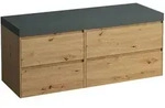 Waschtischunterbau+Waschtischplatte (MODULAR SYSTEM) LANI 495x1370x580 ohne