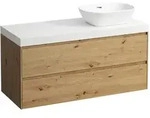 Waschtischunterbau+Waschtischplatte (MODULAR SYSTEM) LANI 495x1185x580 mit...