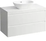 Waschtischunterbau+Waschtischplatte (MODULAR SYSTEM) LANI 495x985x580 mit...