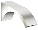 Dornbracht CYO Waschtisch-Wand-Auslauf ohne Ablaufgarnitur, Platin/Platin geb&uuml;rstet,