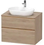Duravit Waschtischunterschrank wandh&auml;ngend &bdquo;D-Neo&ldquo; 80 &times; 66,4 &times; 55 cm...
