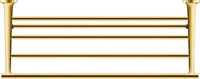 Duravit 0099443400, Duravit Starck T Handtuchablage, Gold Poliert Gr&ouml;&szlig;e: 61...