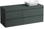 Waschtischunterbau+Waschtischplatte (MODULAR SYSTEM) LANI 495x1370x580 mit...