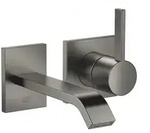 Dornbracht IMO Waschtisch-Wand-Einhandbatterie ohne Ablaufgarnitur Dark Platinum