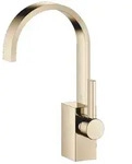 Dornbracht MEM Waschtisch-Einhandbatterie mit Ablaufgarnitur - Champagne (22kt Gold)
