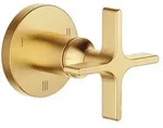 Dornbracht VAIA UP-Dreiwege-Umstellung - Messing geb&uuml;rstet (23kt Gold)