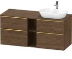 Duravit Waschtischunterschrank wandh&auml;ngend &bdquo;D-Neo&ldquo; 140 &times; 66,4 &times; 55 cm...