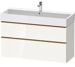 Duravit Waschtischunterschrank wandh&auml;ngend &bdquo;D-Neo&ldquo; 118,4 &times; 62,5 &times; 44,2 cm