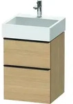 Duravit Waschtischunterschrank wandh&auml;ngend &bdquo;D-Neo&ldquo; 48,4 &times; 62,5 &times; 44,2 cm Eiche
