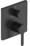Duravit Einhand-Unterputz-Armatur &bdquo;Serie C.1&ldquo; in Schwarz (matt)