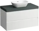 Waschtischunterbau+Waschtischplatte (MODULAR SYSTEM) LANI 495x985x580 mit...
