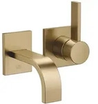 Dornbracht MEM Waschtisch-Wand-Einhandbatterie ohne Ablaufgarnitur Dark Brass