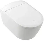 Dusch-WC &bdquo;Supreo&ldquo; 423 &times; 384 mm in Wei&szlig; Alpin, Befestigung verdeckt