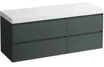 Waschtischunterbau+Waschtischplatte (MODULAR SYSTEM) LANI 495x1370x580 ohne