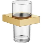 Dornbracht Glashalter, Wandmodell Messing geb&uuml;rstet (23kt Gold) 83400780
