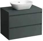 Waschtischunterbau+Waschtischplatte (MODULAR SYSTEM) LANI 495x785x580 mit...