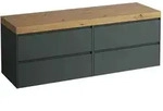 Waschtischunterbau+Waschtischplatte (MODULAR SYSTEM) LANI 495x1570x580 ohne