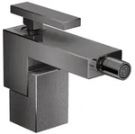 Hansgrohe AXOR Edge Einhebel-Bidetmischer mit Push-Open Ablaufgarnitur -