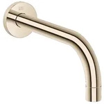 Dornbracht Waschtisch-Wand-Auslauf SERIENSPEZIFISCH Champagne (22kt Gold), Ausladung