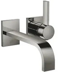 Dornbracht MEM Waschtisch-Wand-Einhandbatterie ohne Ablaufgarnitur Dark Chrome