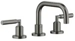 Dornbracht TARA Waschtisch-Dreilochbatterie mit Ablaufgarnitur - Dark Platinum