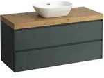 Waschtischunterbau+Waschtischplatte (MODULAR SYSTEM) LANI 495x1185x580 mit...
