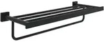 Villeroy & Boch Elements - Striking Handtuchablage, 595x224x45mm, Matt Black