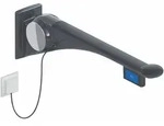 HEWI St&uuml;tzklappgriff Premium LifeSystem, links, Ausladung 700 mm, Farbe...