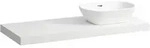 Waschtisch-Platte LANI 495x1185x65 mit Ausschnitt rechts inklusive 2