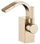 Dornbracht Bidet-Einhandbatterie mit Ablaufgarnitur - Champagne geb&uuml;rstet (22kt
