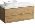Waschtischunterbau+Waschtischplatte (MODULAR SYSTEM) LANI 495x1185x580 mit...