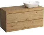 Waschtischunterbau+Waschtischplatte (MODULAR SYSTEM) LANI 495x1185x580 mit...
