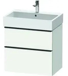Duravit Waschtischunterschrank wandh&auml;ngend &bdquo;D-Neo&ldquo; 68,4 &times; 62,5 &times; 44,2 cm Wei&szlig;