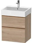 Duravit Waschtischunterschrank wandh&auml;ngend &bdquo;D-Neo&ldquo; 58,4 &times; 62,5 &times; 44,2 cm...