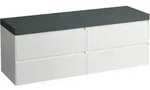 Waschtischunterbau+Waschtischplatte (MODULAR SYSTEM) LANI 495x1570x580 ohne