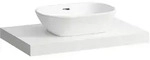 Waschtisch-Platte LANI 495x785x65 mit Ausschnitt mittig inklusive 2