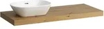 Waschtisch-Platte LANI 495x1185x65 mit Ausschnitt links inklusive 2