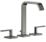 Dornbracht IMO Waschtisch-Dreilochbatterie mit Ablaufgarnitur - Dark Platinum