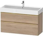 Duravit Waschtischunterschrank wandh&auml;ngend &bdquo;D-Neo&ldquo; 118,4 &times; 62,5 &times; 44,2 cm