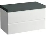 Waschtischunterbau+Waschtischplatte (MODULAR SYSTEM) LANI 495x985x580 ohne...