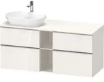 Duravit Waschtischunterschrank wandh&auml;ngend &bdquo;D-Neo&ldquo; 140 &times; 66,4 &times; 55 cm...