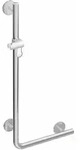 HEWI Winkelgriff mit Brausehalter WARM TOUCH, anthrazitgrau
