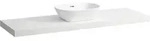 Waschtisch-Platte LANI 495x1570x65 mit Ausschnitt mittig inklusive 3