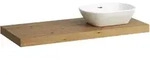 Waschtisch-Platte LANI 495x1185x65 mit Ausschnitt rechts inklusive 2